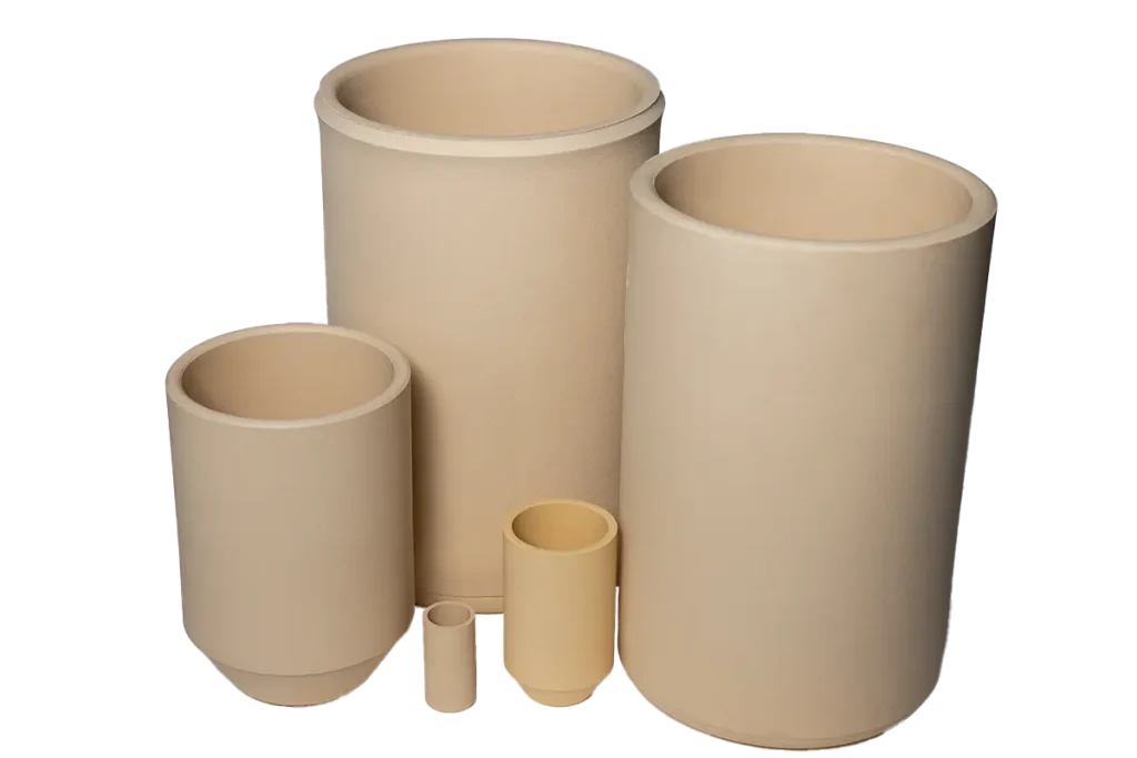 high temperature crucible